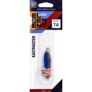 Блешня на хижака, коливна, ZEOX Kastmaster, вага 7г, колір Silver-Blue